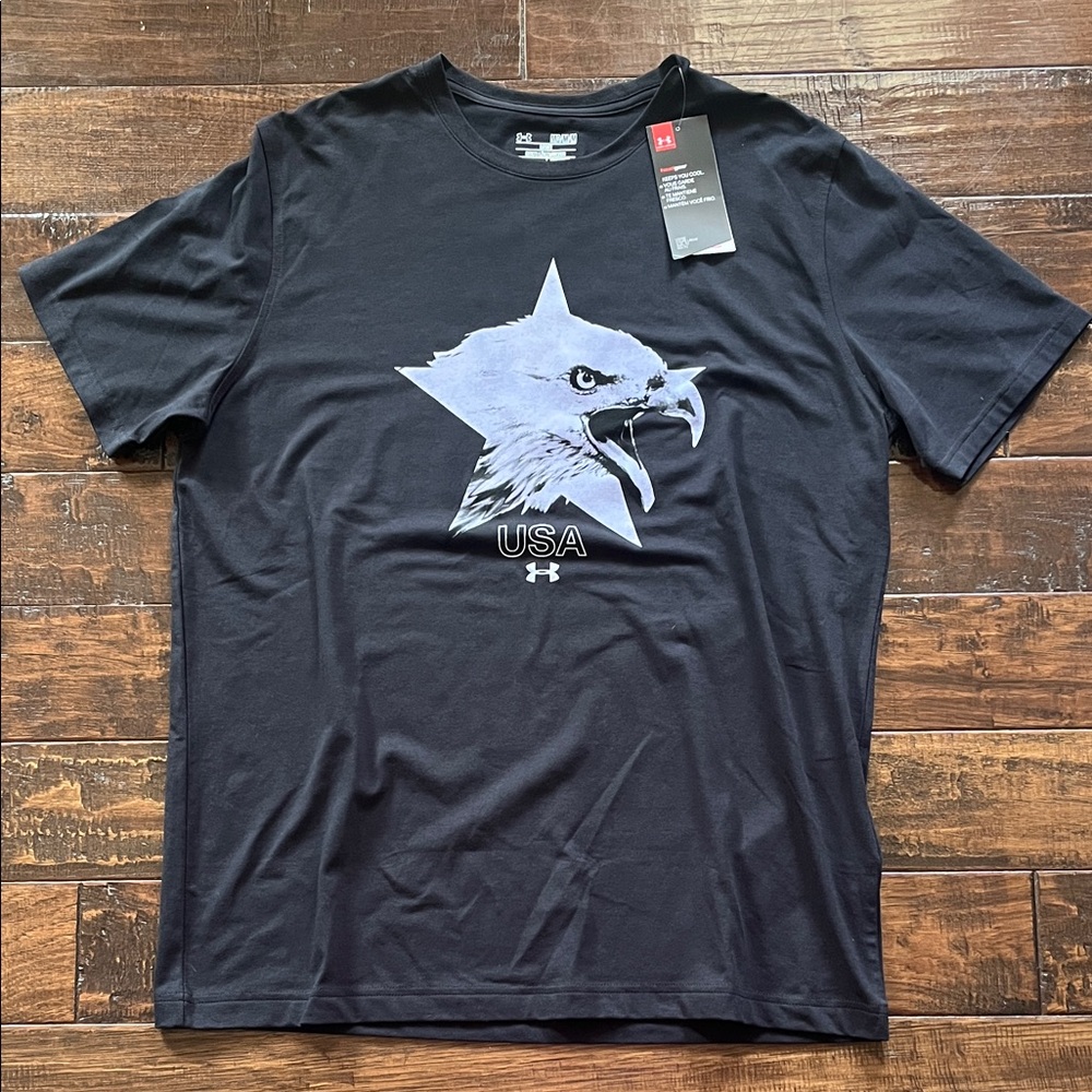 Under Armour Men's Black Eagle Tee